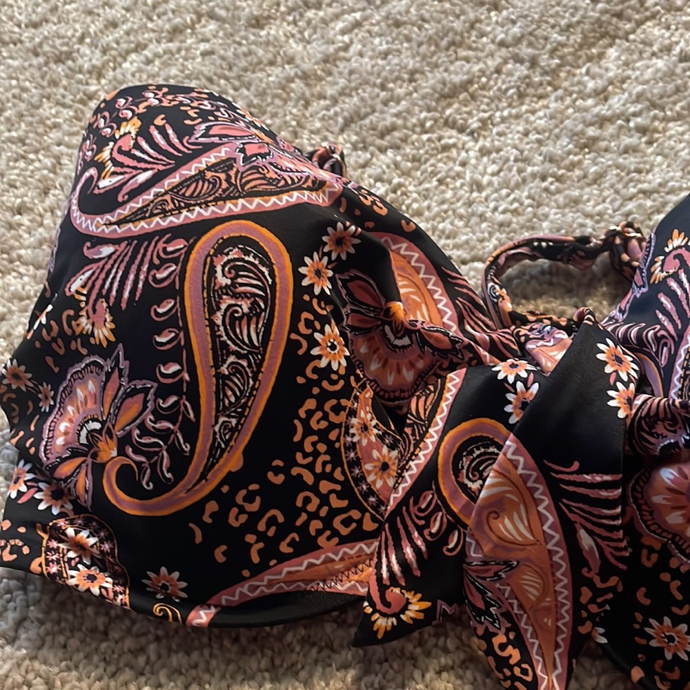 Shade Shore Coastal Grandma push up swim bra 34 DD new - Picture 5 of 12